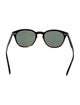 Oliver Peoples Wayfarer Tinted Sunglasses