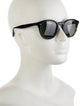 Oliver Peoples Wayfarer Tinted Sunglasses