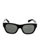 Oliver Peoples Square Tinted Sunglasses
