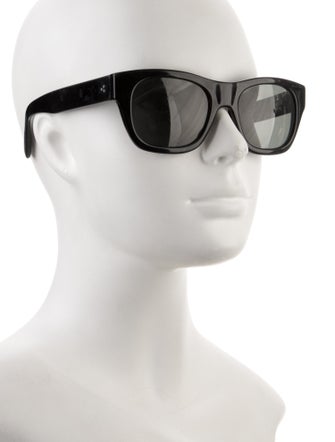 Oliver Peoples Square Tinted Sunglasses