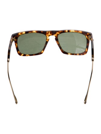 Oliver Peoples Square Tinted Sunglasses