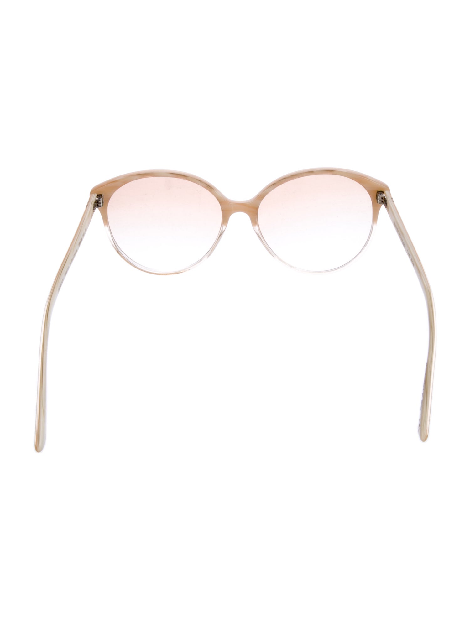 Oliver Peoples Round Gradient Sunglasses