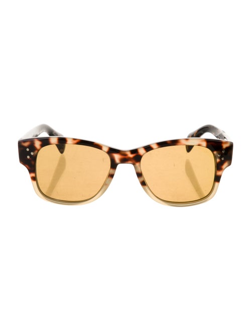 Oliver Peoples Square Tinted Sunglasses