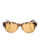 Oliver Peoples Square Tinted Sunglasses