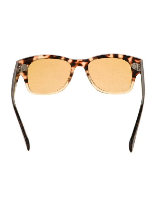 Oliver Peoples Square Tinted Sunglasses