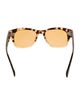 Oliver Peoples Square Tinted Sunglasses