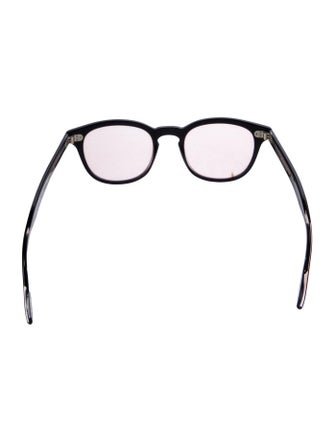 Oliver Peoples Wayfarer Tinted Sunglasses
