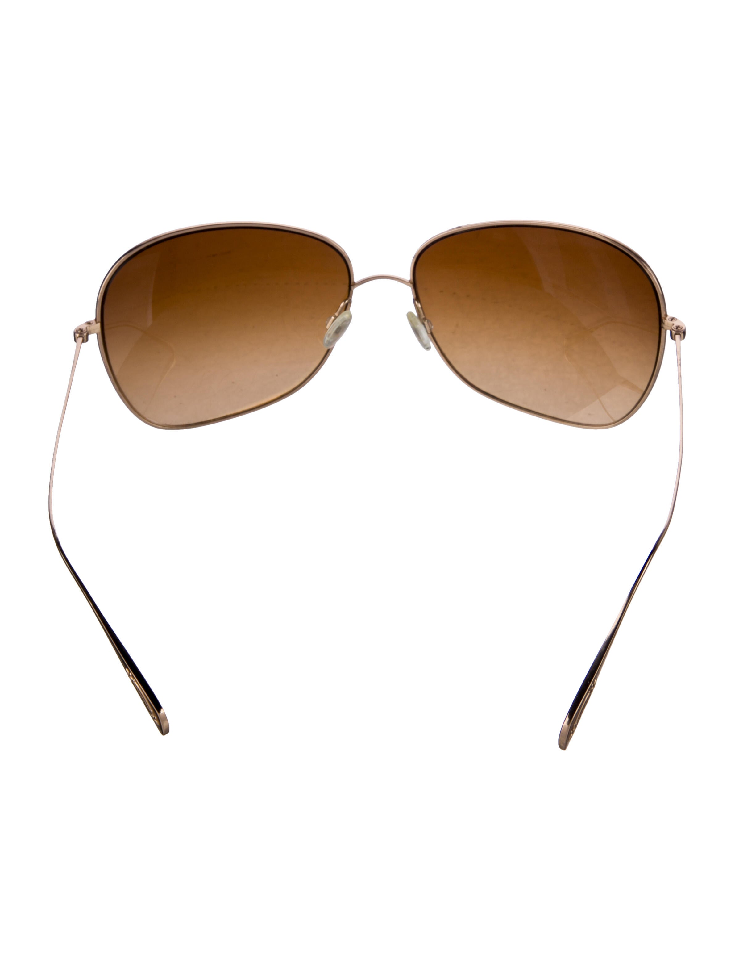 Oliver Peoples Oversize Mirrored Sunglasses