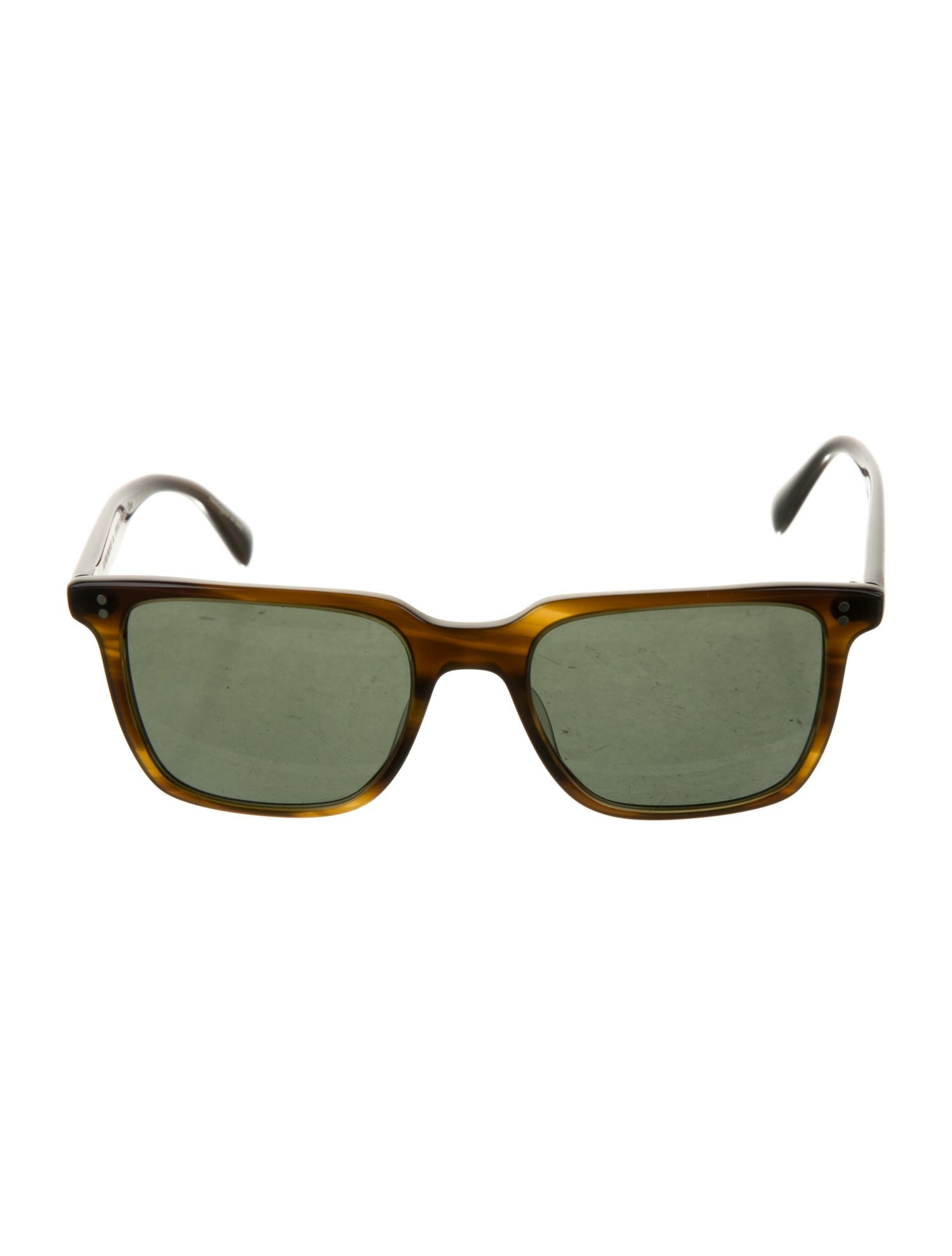 Oliver Peoples Square Tinted Sunglasses