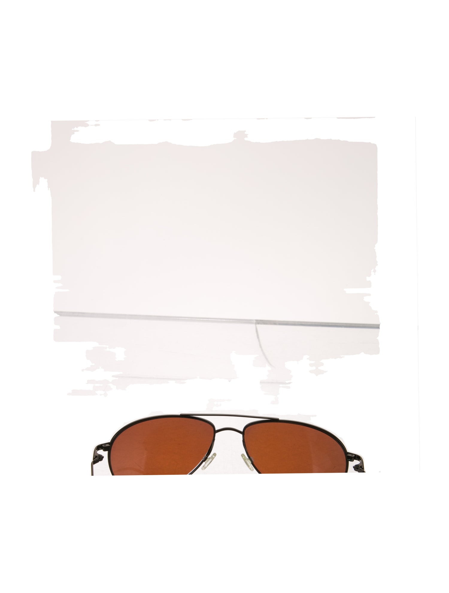 Oliver Peoples Aviator Tinted Sunglasses