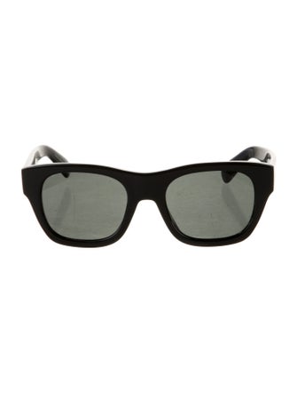 Oliver Peoples Wayfarer Tinted Sunglasses