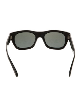 Oliver Peoples Wayfarer Tinted Sunglasses
