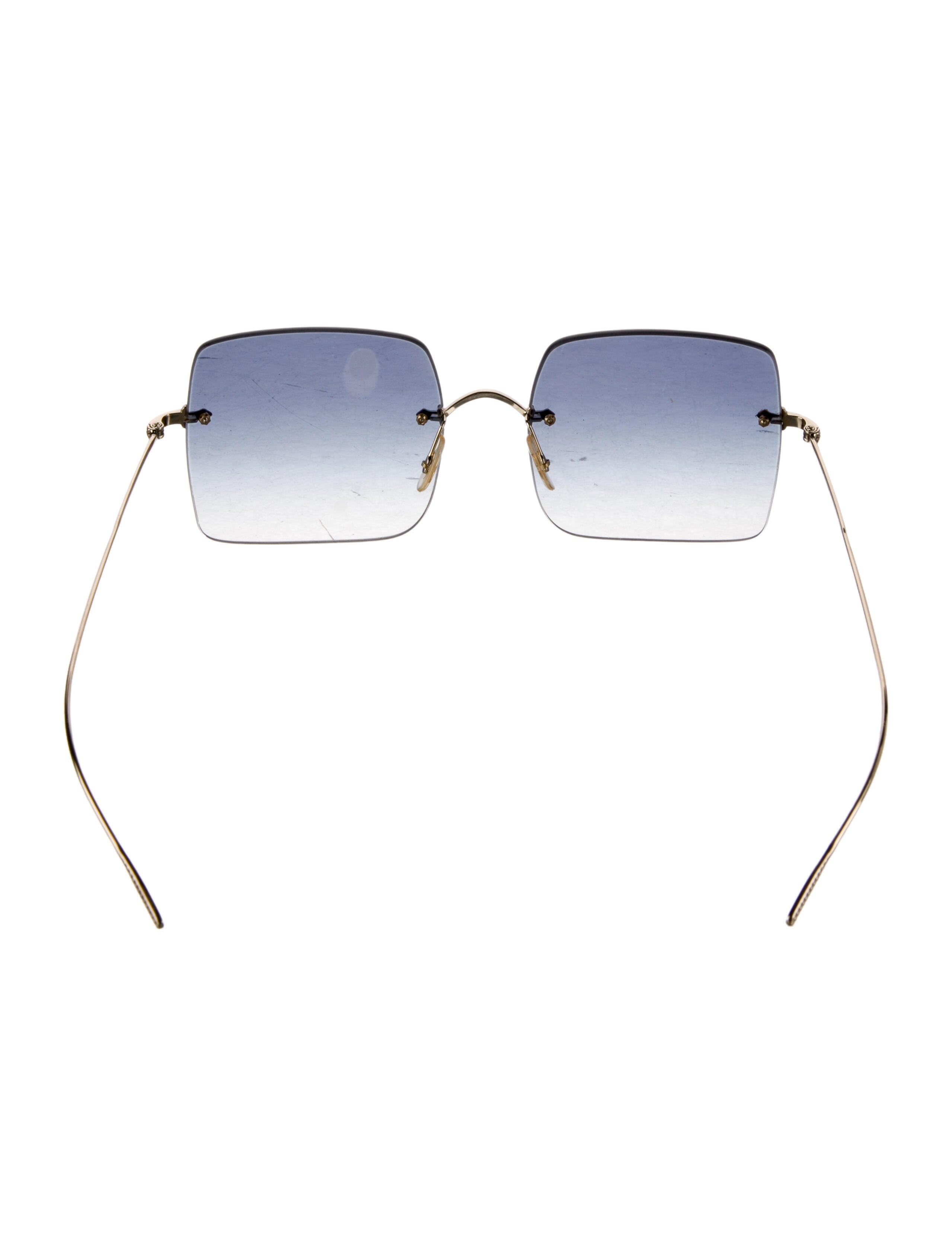 Oliver Peoples Square Gradient Sunglasses