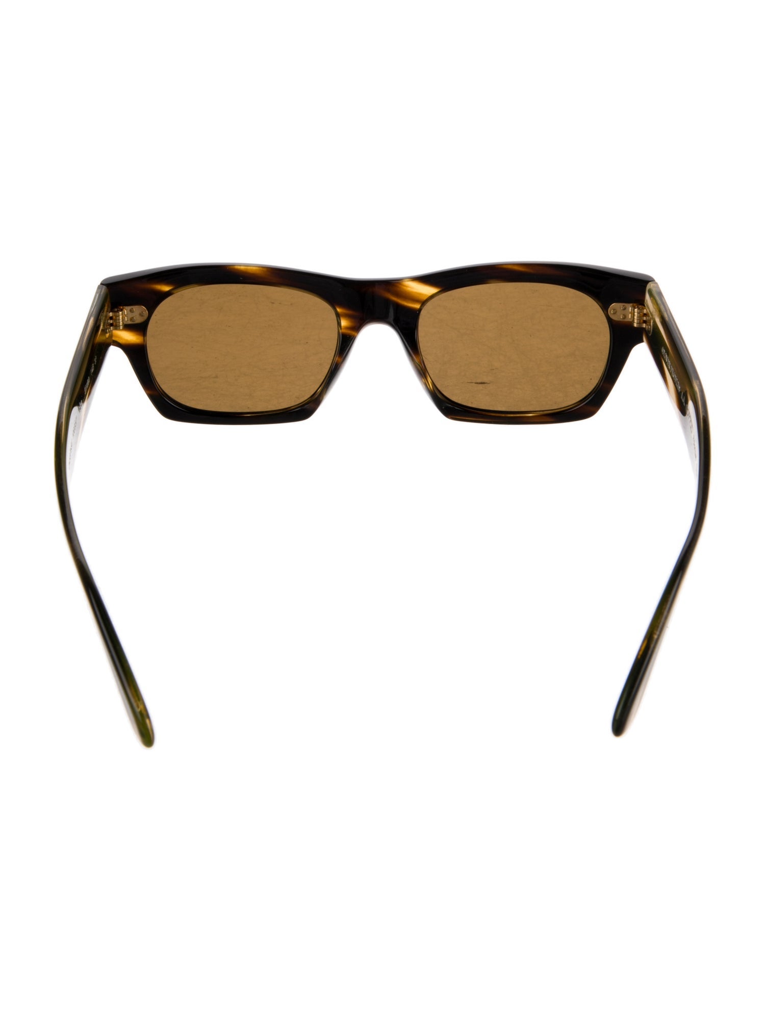 Oliver Peoples Wayfarer Tinted Sunglasses