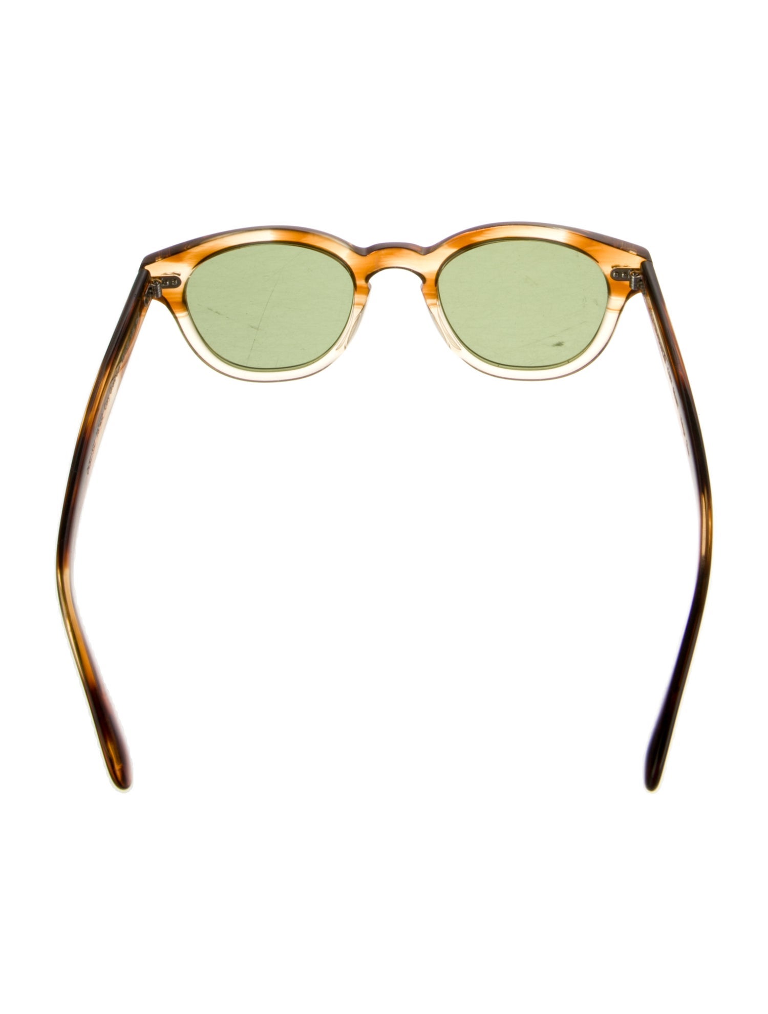 Oliver Peoples Wayfarer Tinted Sunglasses