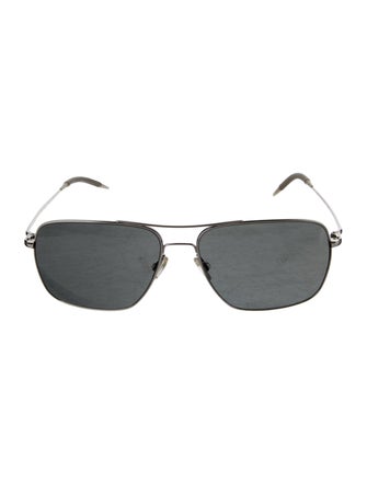 Oliver Peoples Aviator Tinted Sunglasses