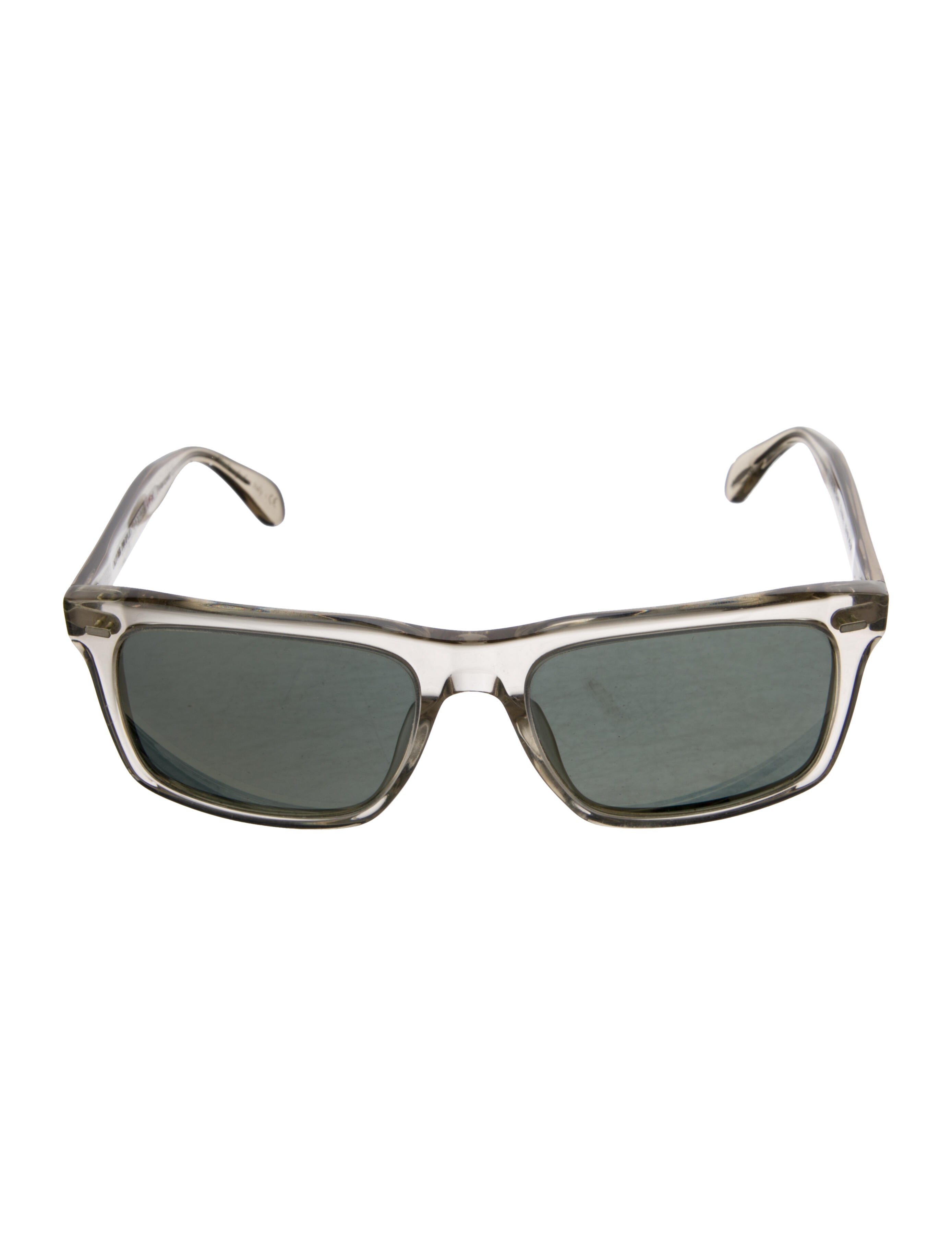 Oliver Peoples Wayfarer Mirrored Sunglasses