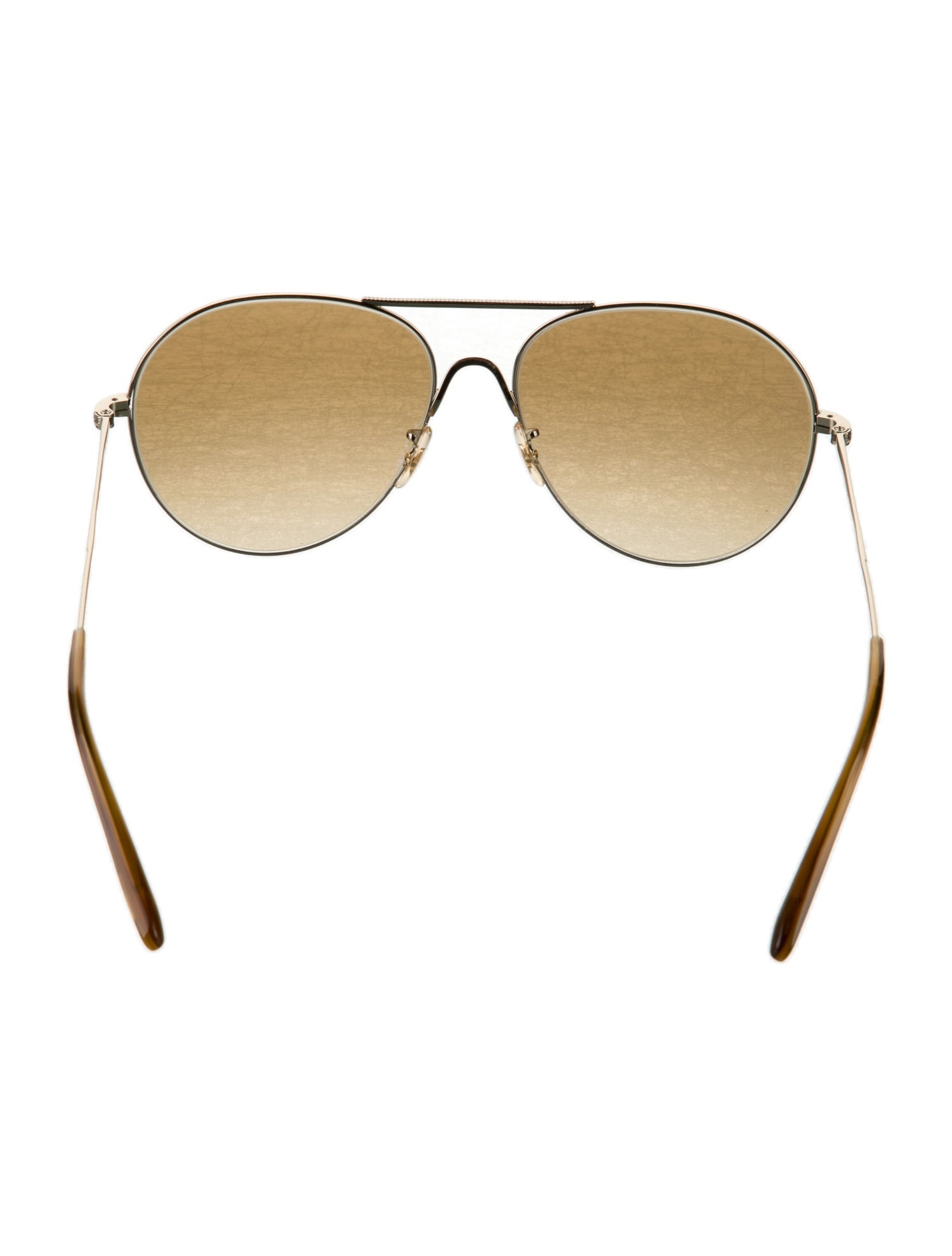 Oliver Peoples Aviator Tinted Sunglasses