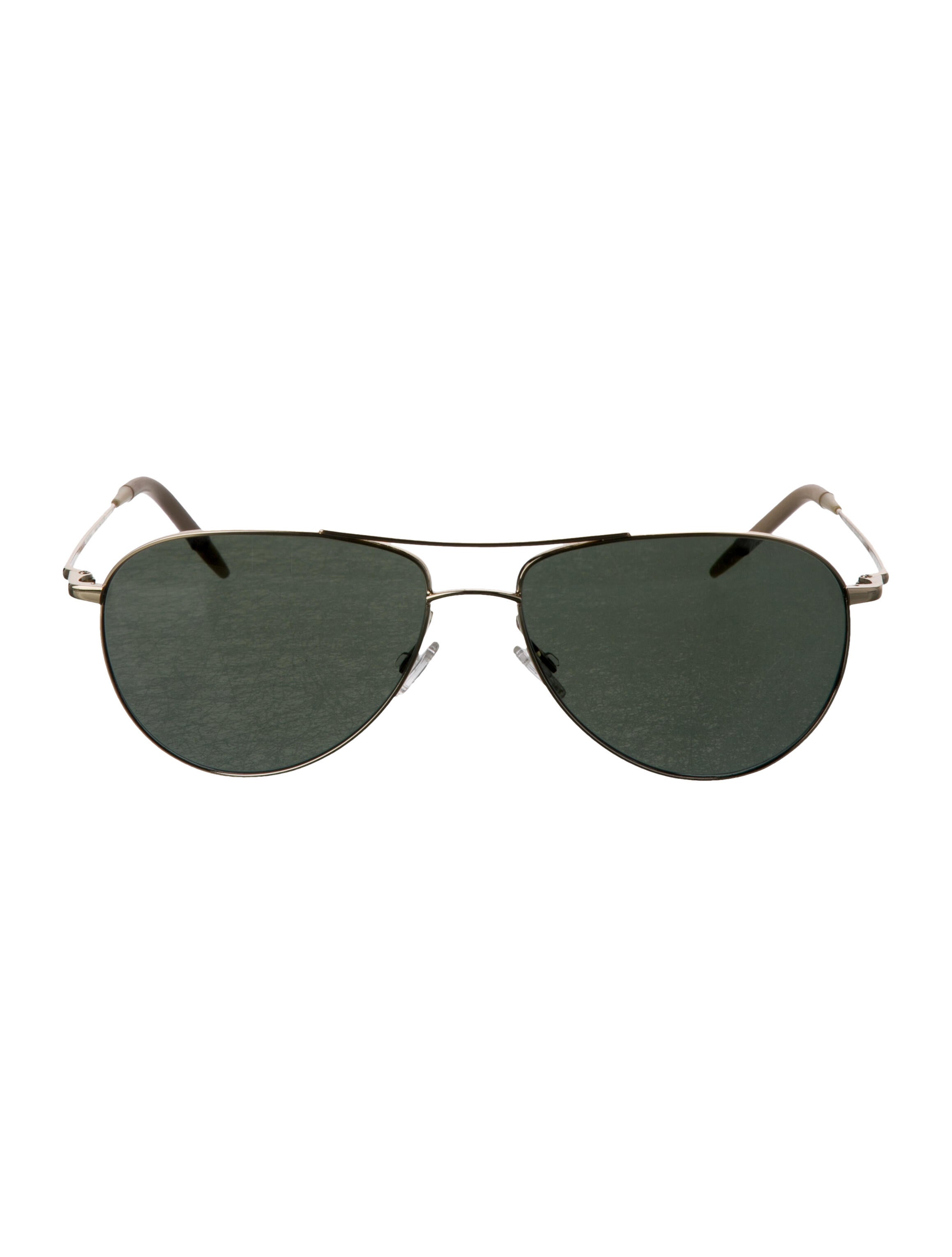 Oliver Peoples Aviator Tinted Sunglasses