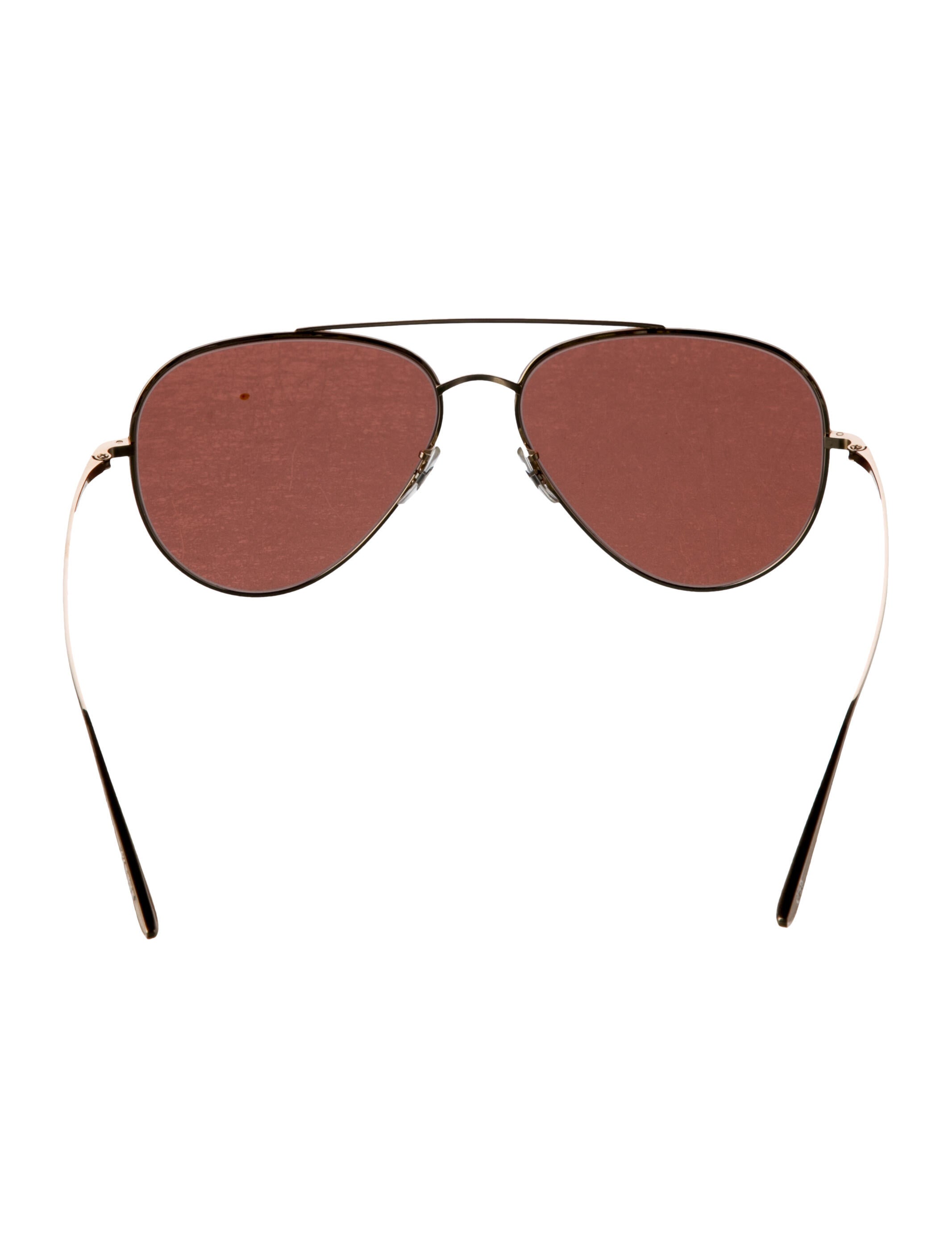 Oliver Peoples Aviator Tinted Sunglasses