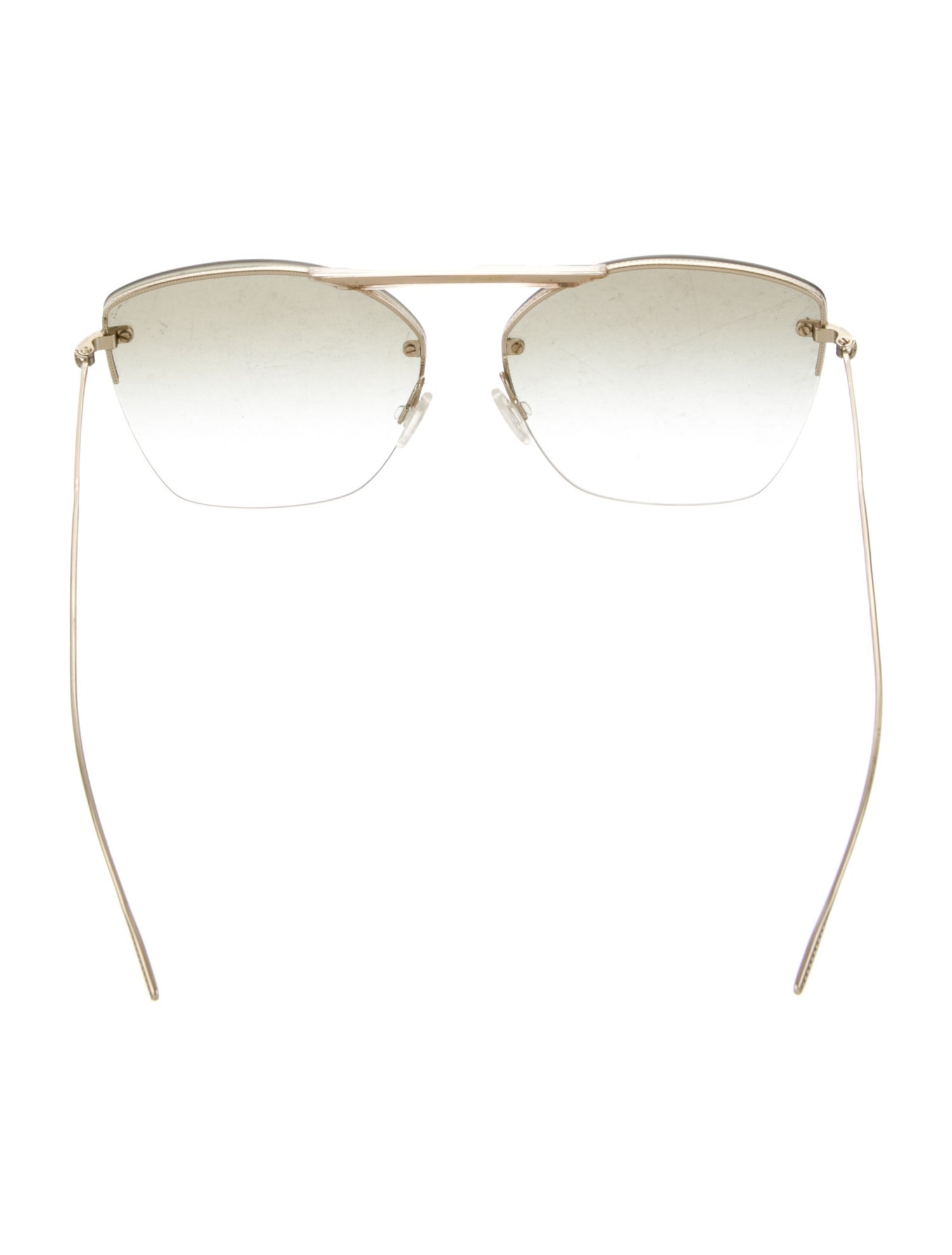 Oliver Peoples Aviator Gradient Sunglasses