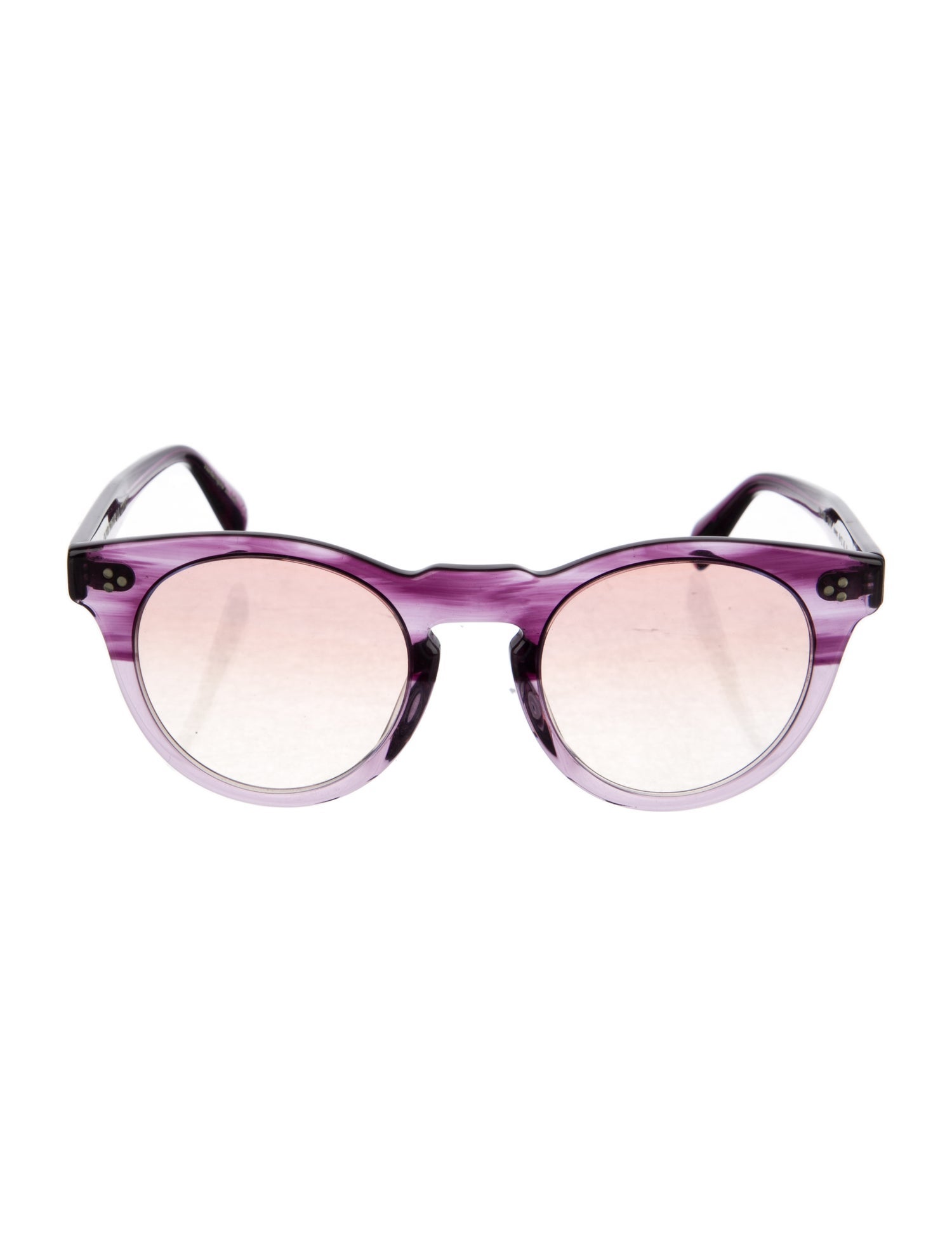 Oliver Peoples Round Gradient Sunglasses