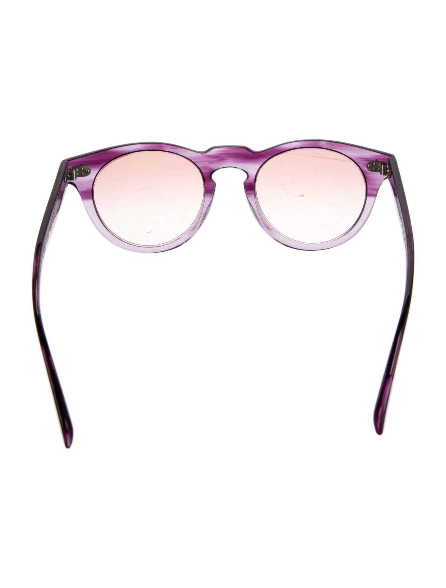 Oliver Peoples Round Gradient Sunglasses