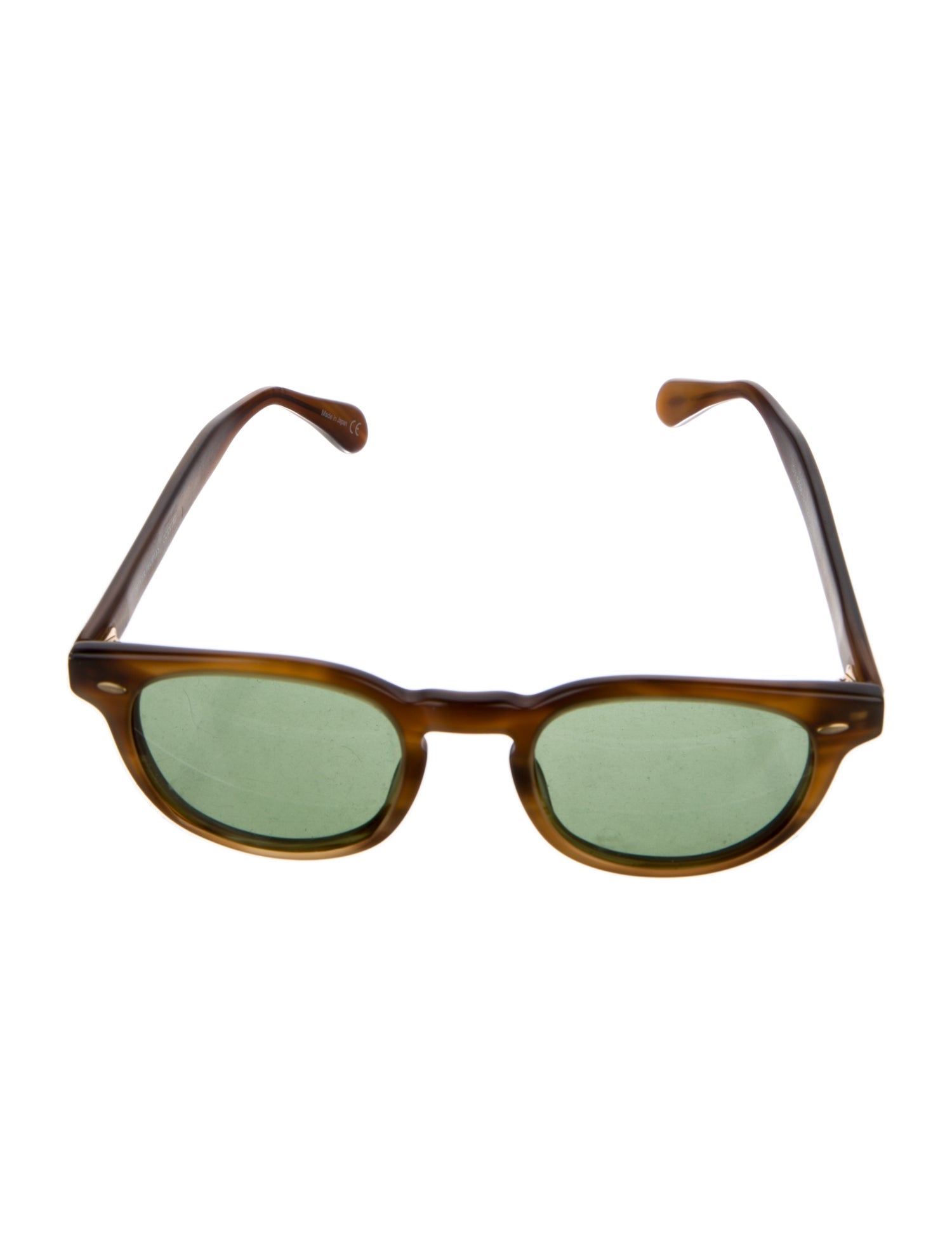 Oliver Peoples Wayfarer Tinted Sunglasses