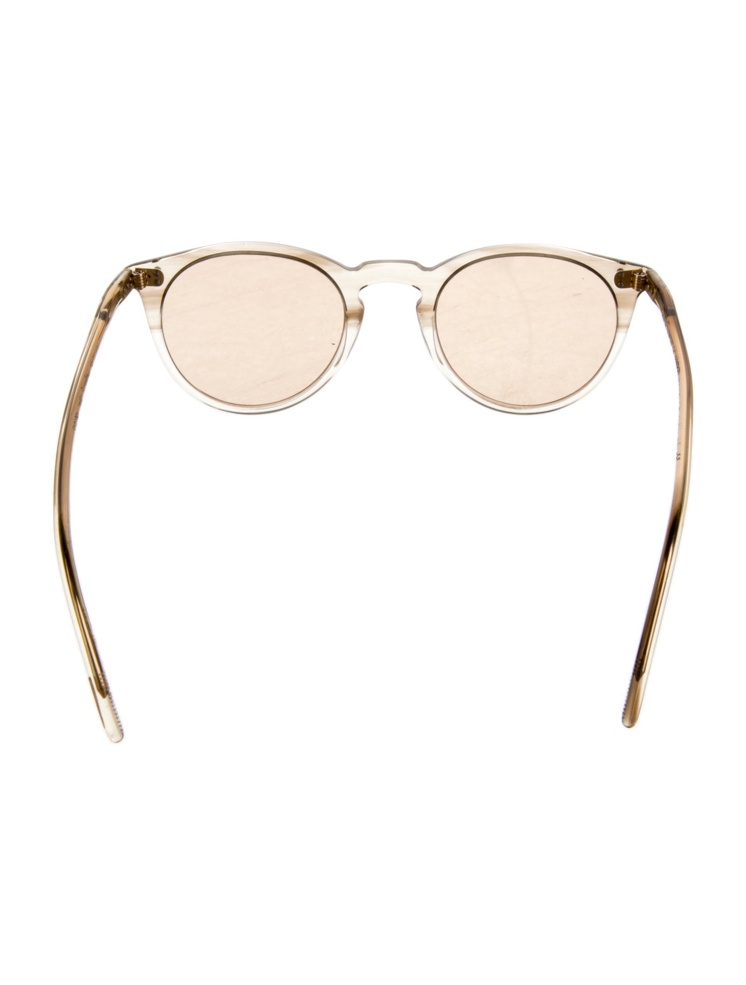 Oliver Peoples Wayfarer Mirrored Sunglasses