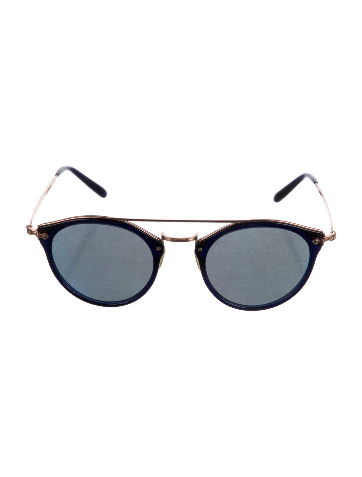 Oliver Peoples Round Tinted Sunglasses