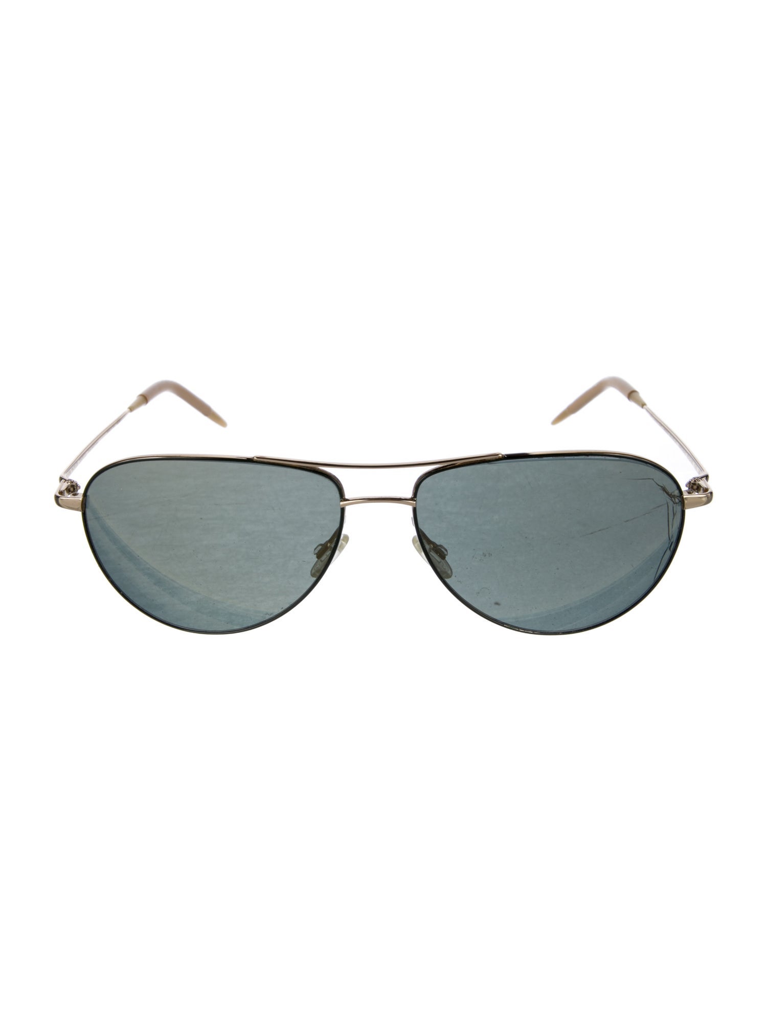 Oliver Peoples Aviator Tinted Sunglasses