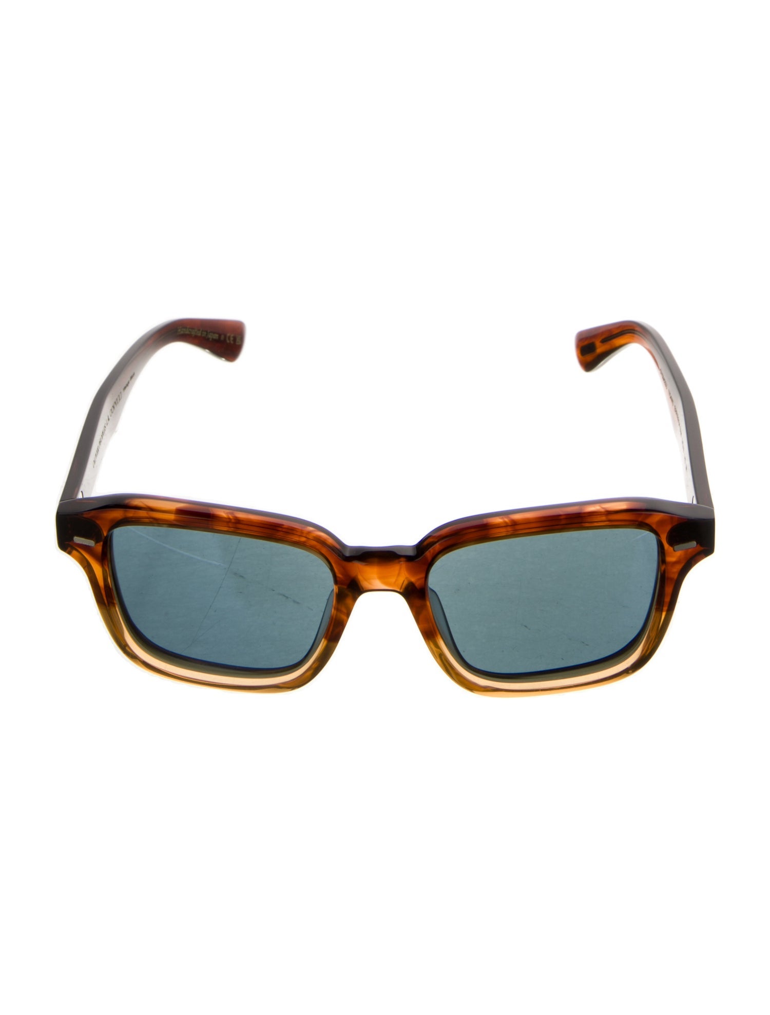 Oliver Peoples Square Tinted Sunglasses