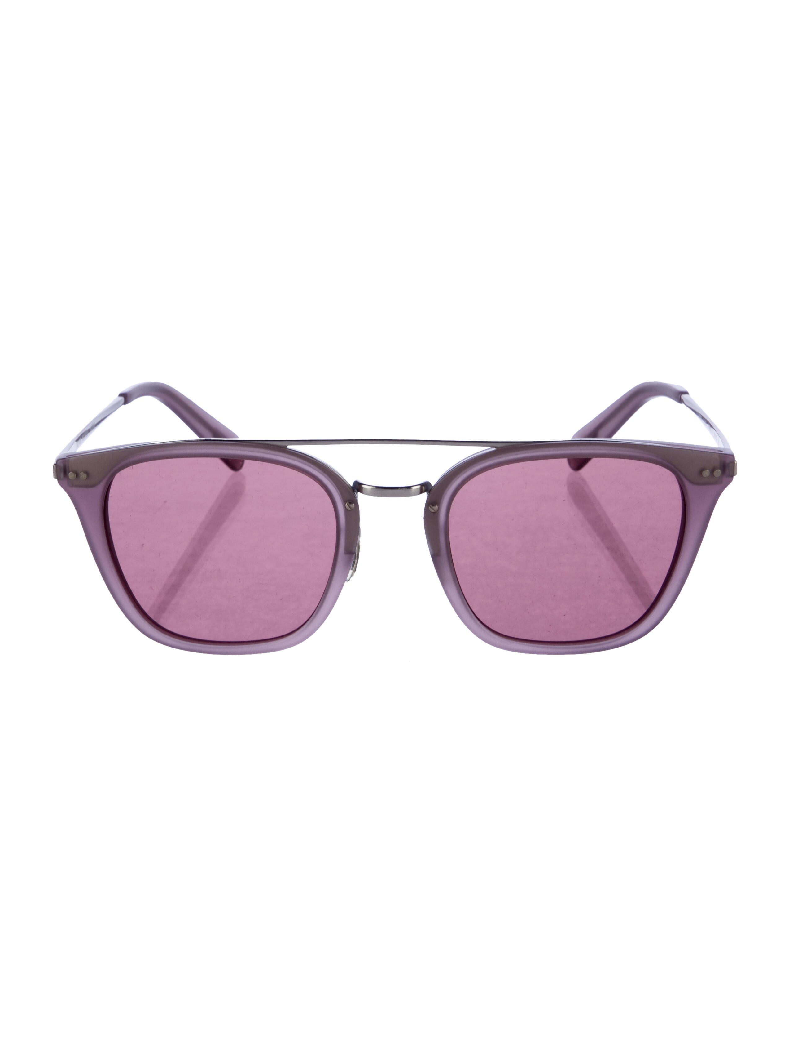 Oliver Peoples Wayfarer Tinted Sunglasses