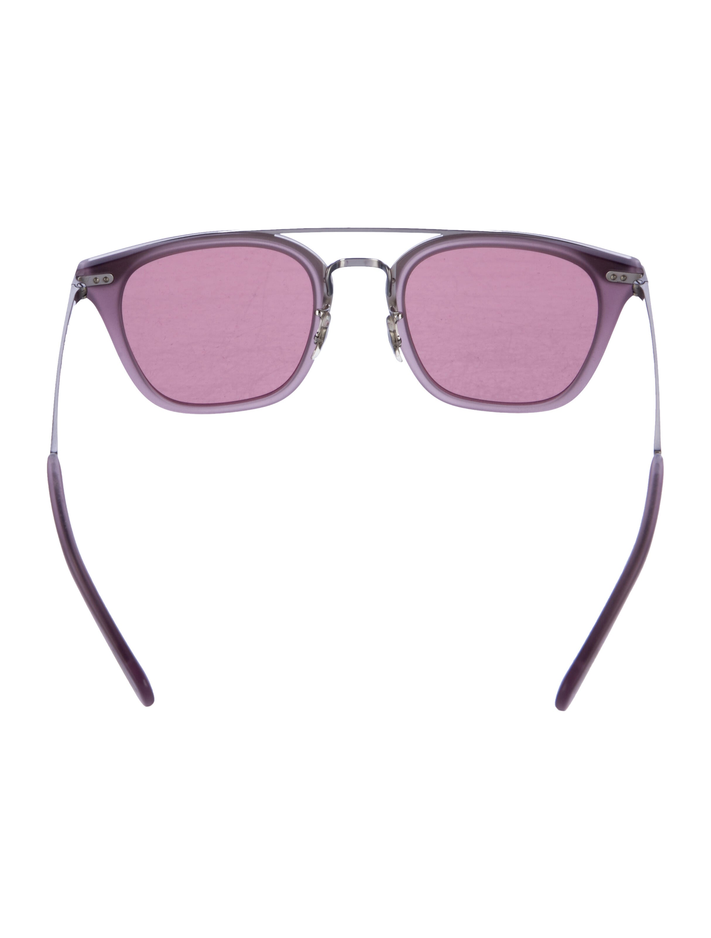 Oliver Peoples Wayfarer Tinted Sunglasses