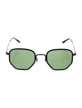 Oliver Peoples Square Tinted Sunglasses