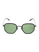 Oliver Peoples Square Tinted Sunglasses