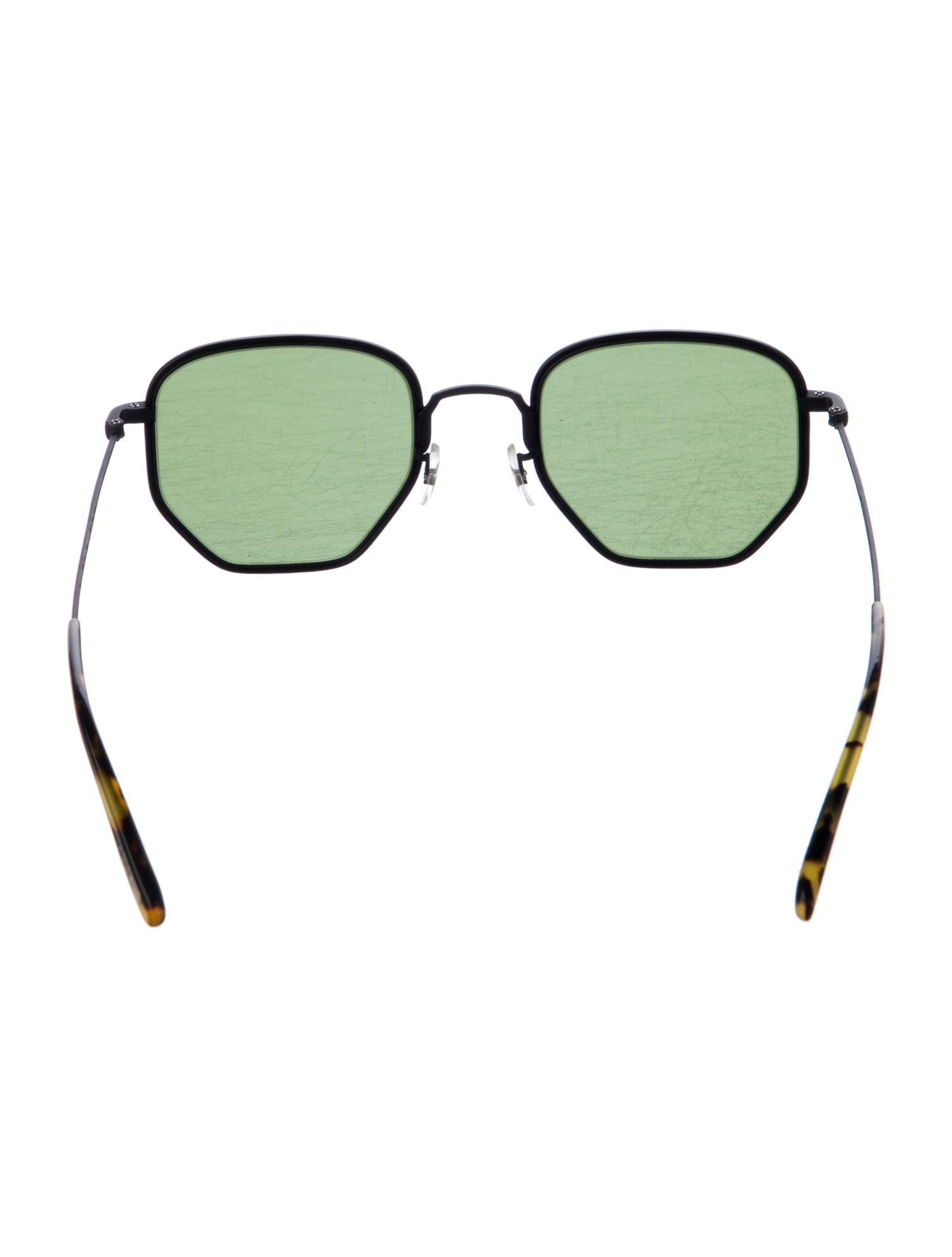 Oliver Peoples Square Tinted Sunglasses