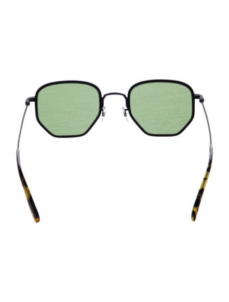 Oliver Peoples Square Tinted Sunglasses