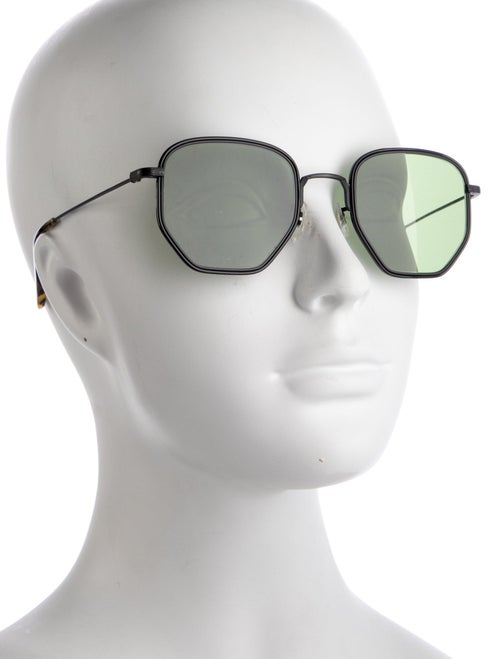 Oliver Peoples Square Tinted Sunglasses