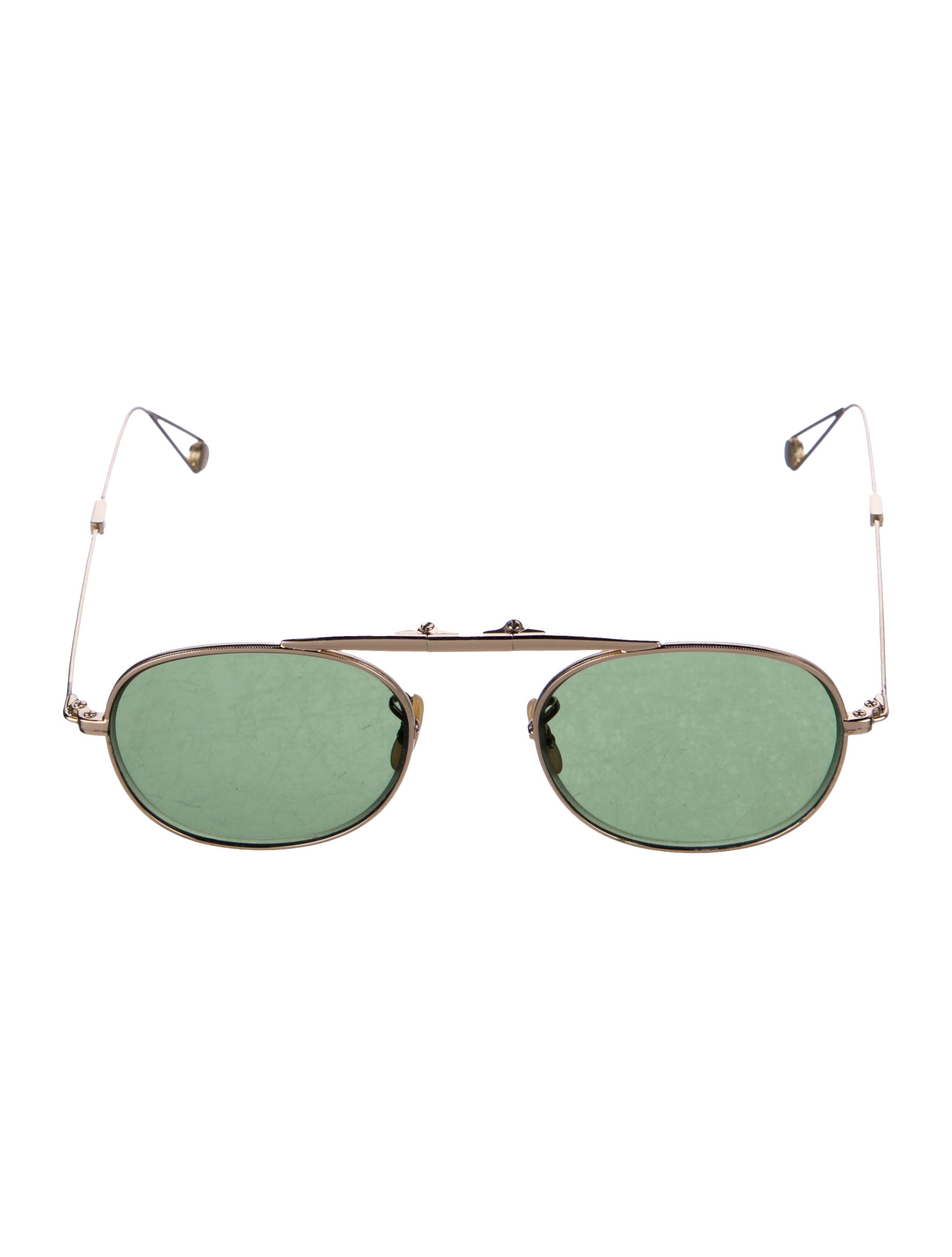 Oliver Peoples Aviator Tinted Sunglasses