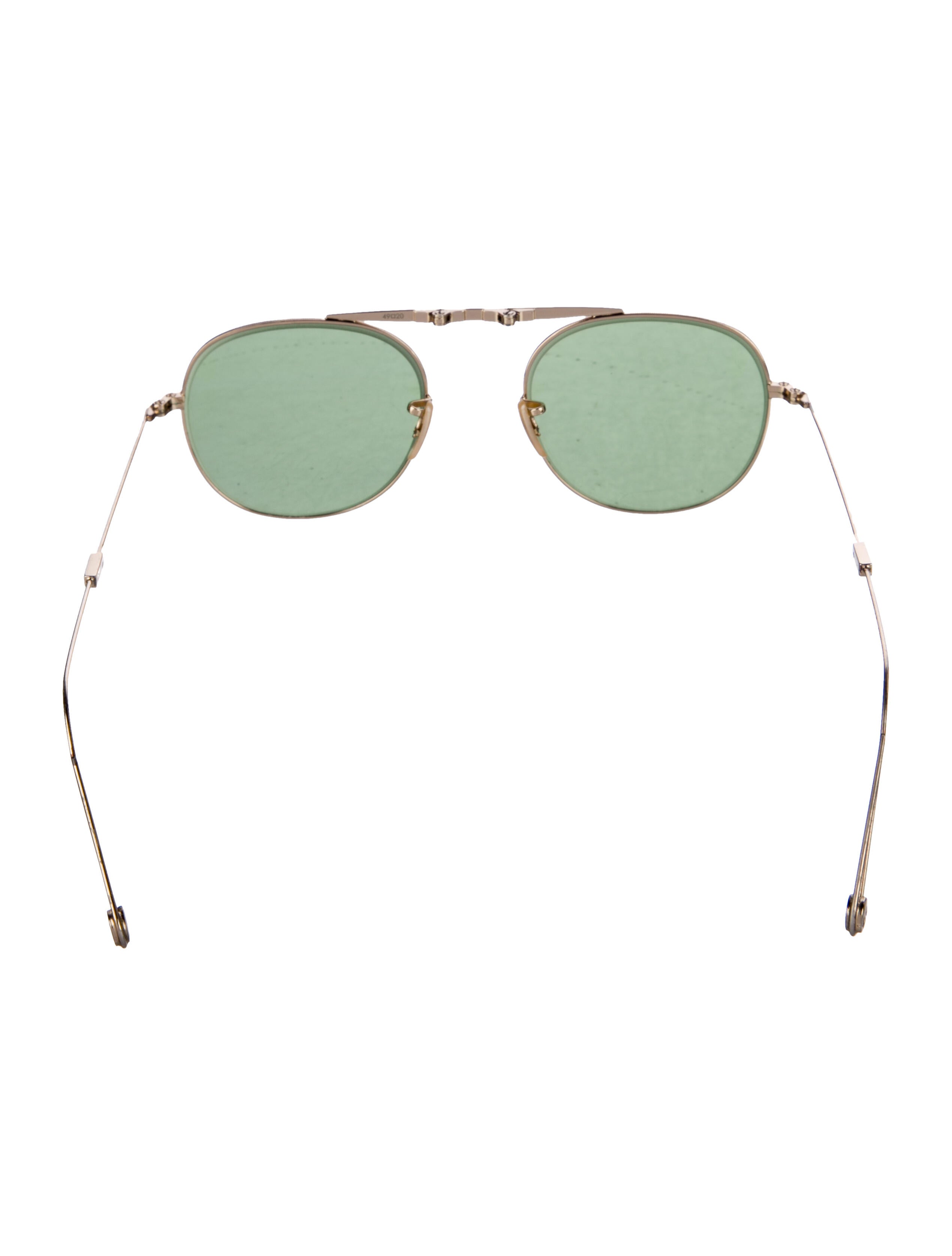 Oliver Peoples Aviator Tinted Sunglasses