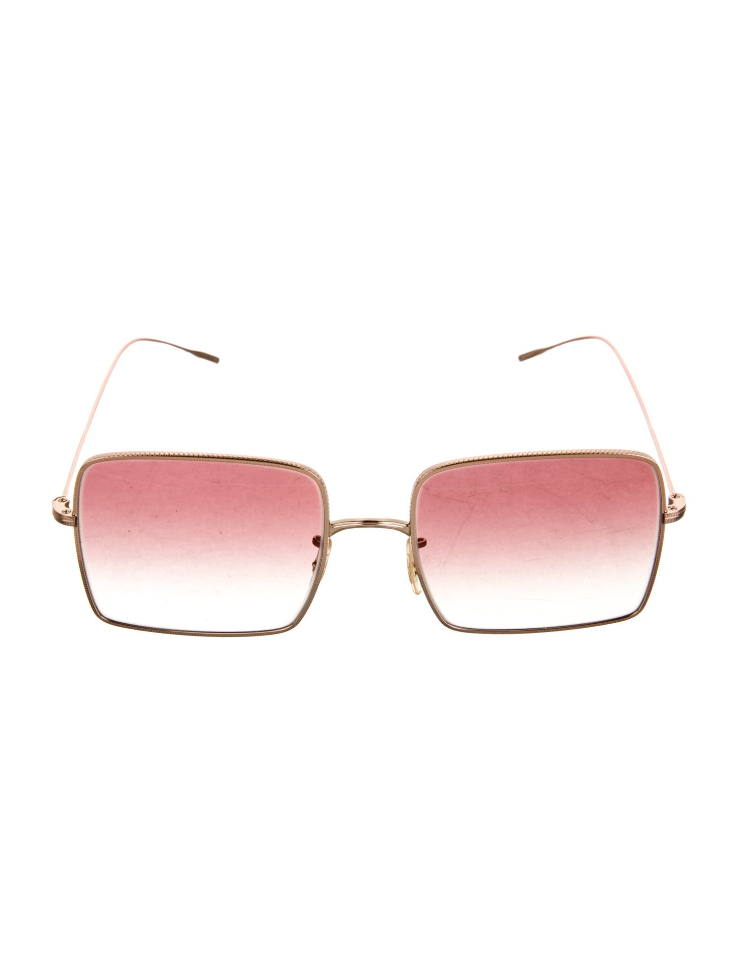 Oliver Peoples Square Gradient Sunglasses