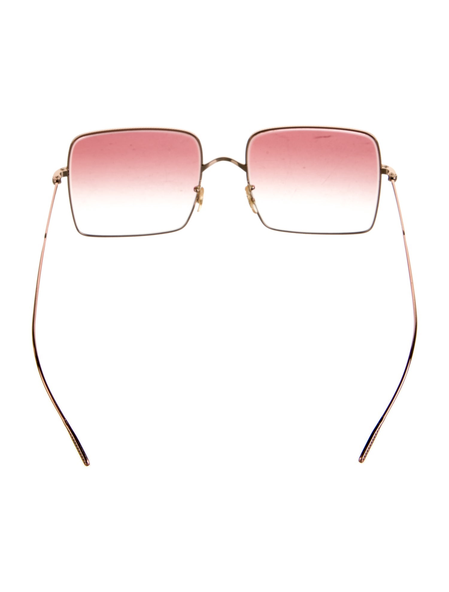 Oliver Peoples Square Gradient Sunglasses