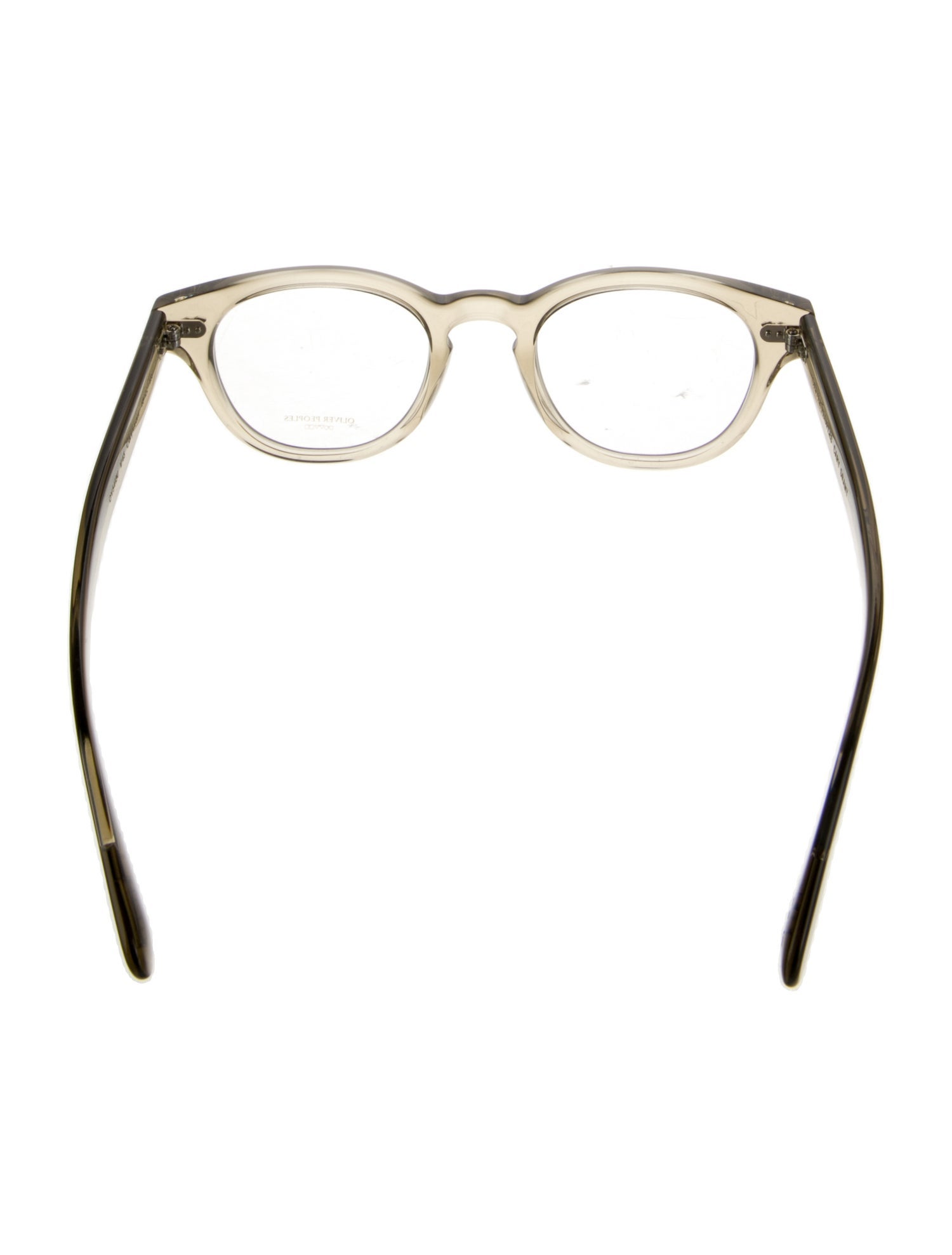 Oliver Peoples Sheldrake Round Eyeglasses