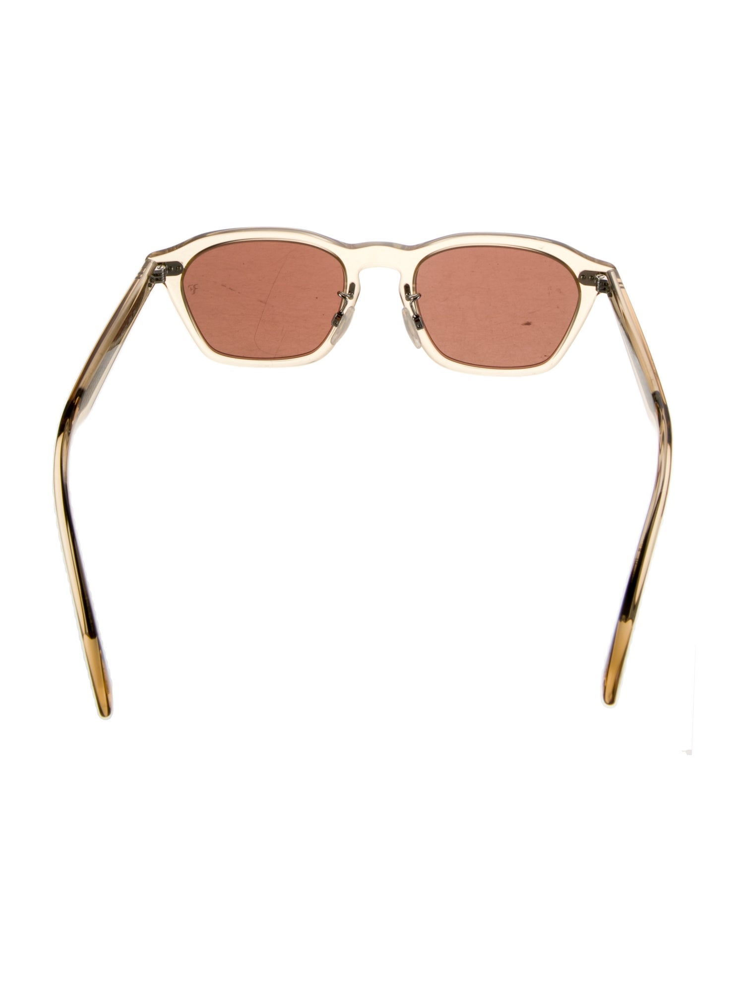 Oliver Peoples Wayfarer Tinted Sunglasses