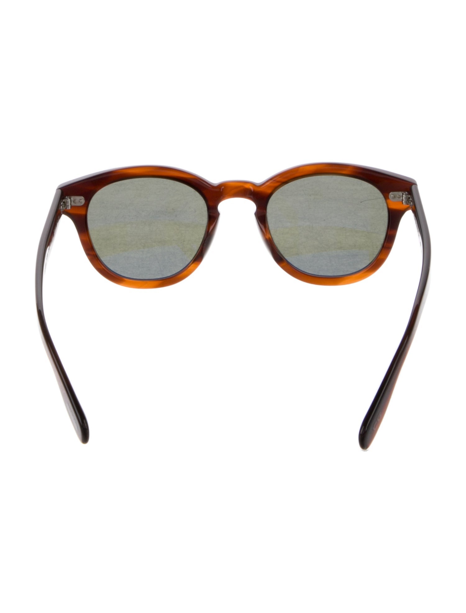 Oliver Peoples Wayfarer Tinted Sunglasses
