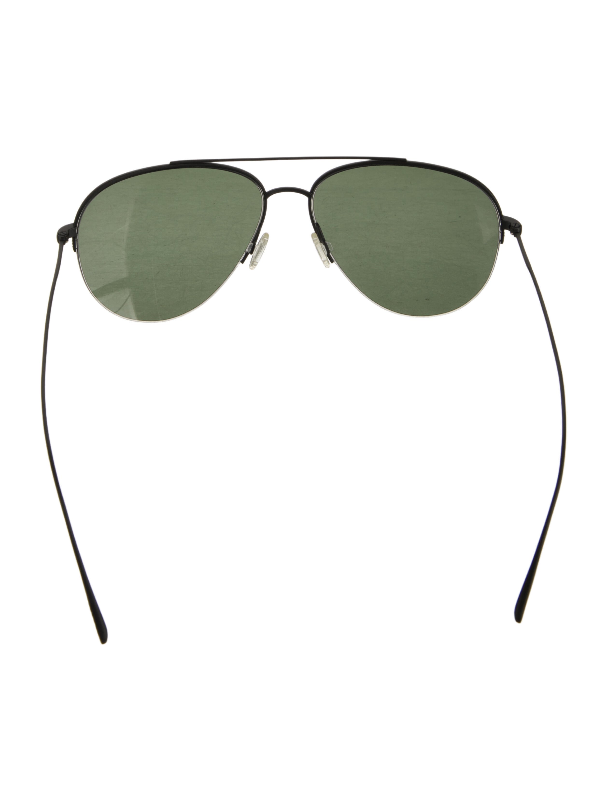 Oliver Peoples Aviator Tinted Sunglasses