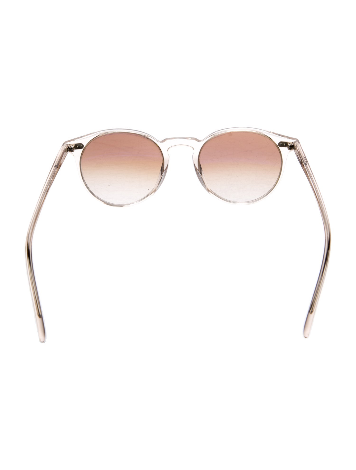 Oliver Peoples Round Gradient Sunglasses