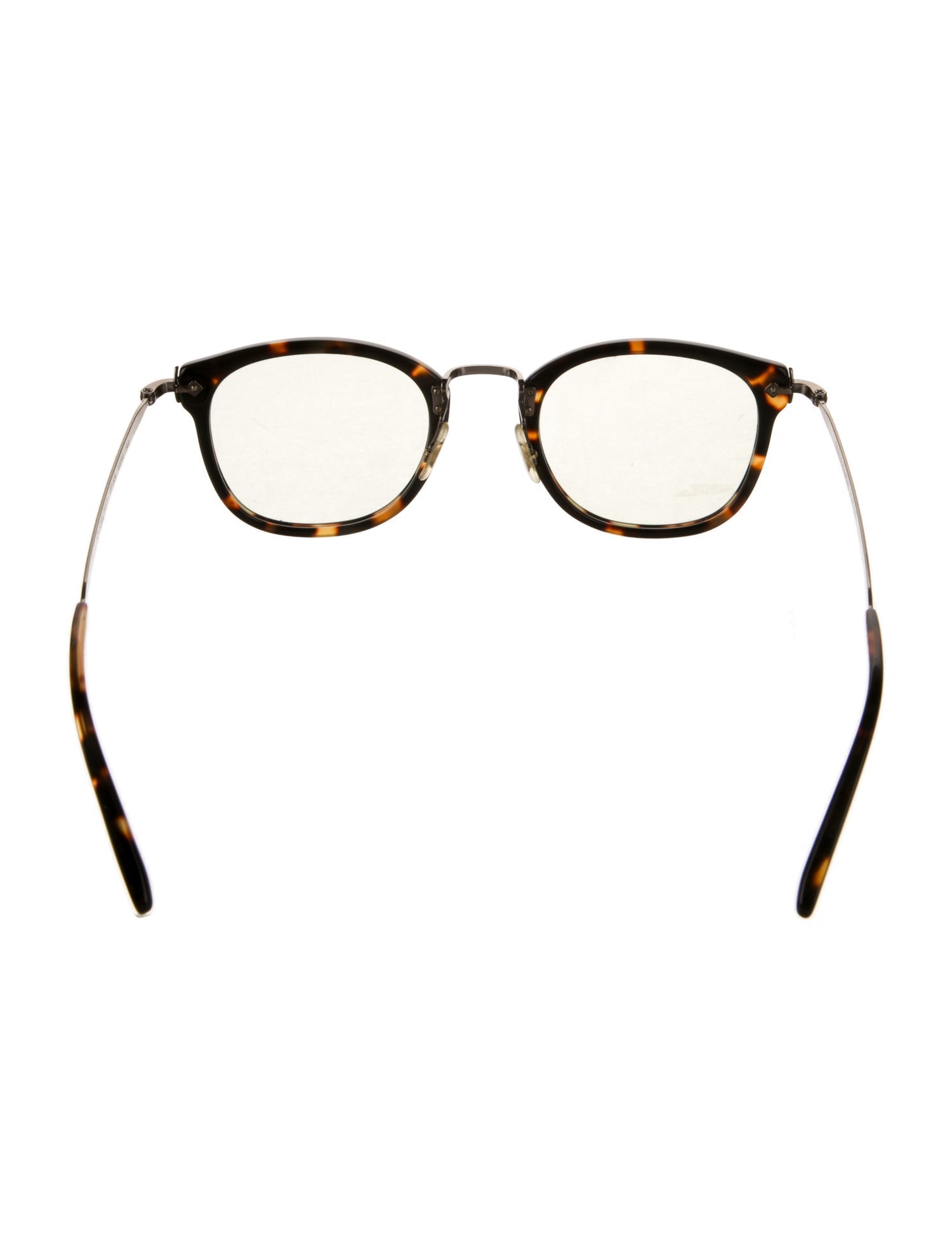Oliver Peoples Round Mirrored Sunglasses