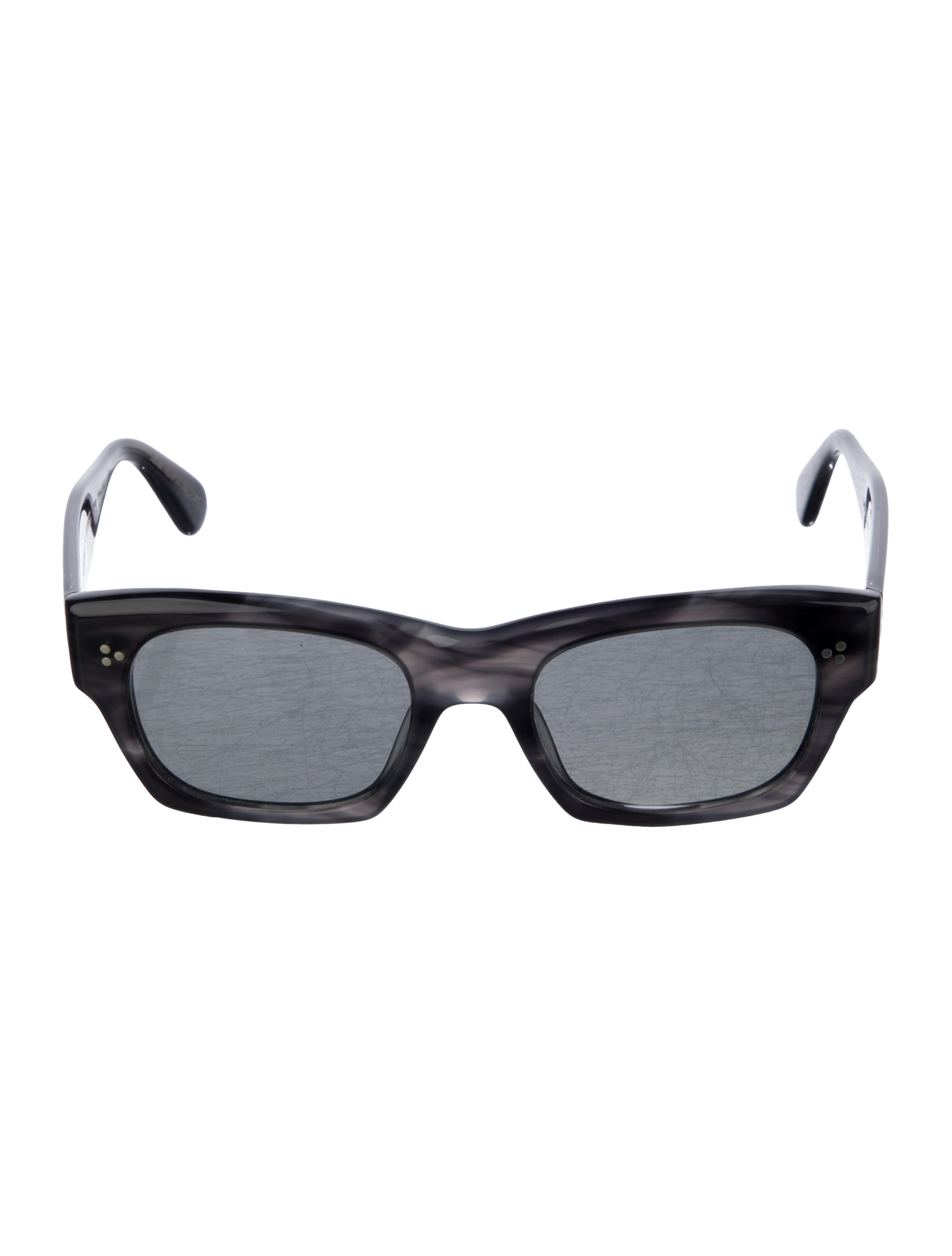 Oliver Peoples Wayfarer Tinted Sunglasses